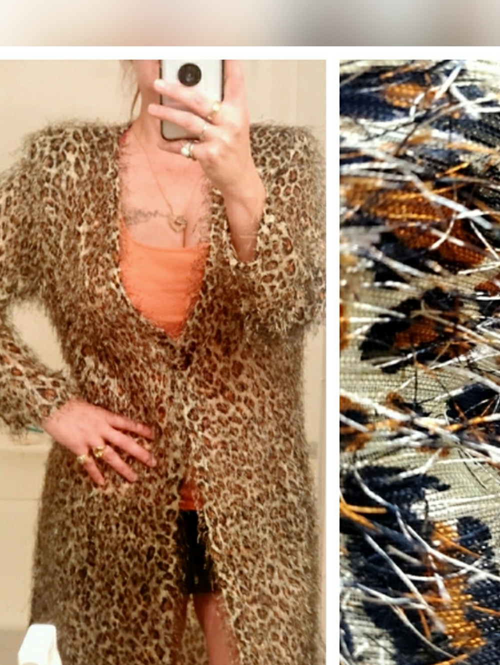Spectacular Vejaiz Designs over coat.